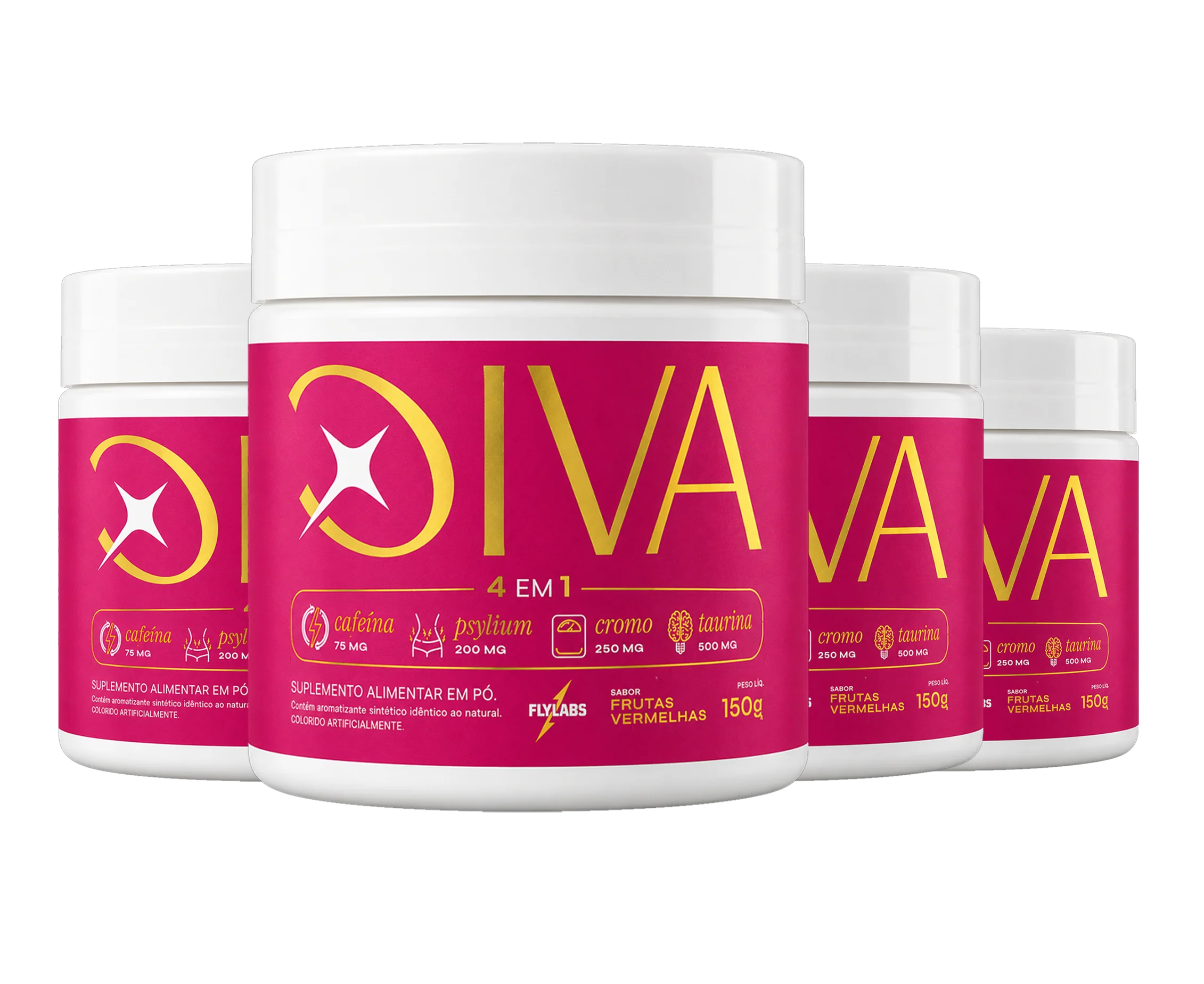 4 Potes Diva Slim